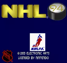 Image n° 4 - screenshots  : NHL '94 (Beta)